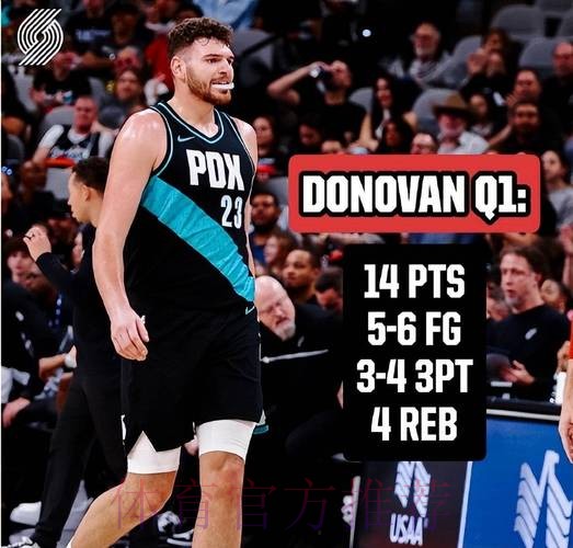 阿夫迪亚三双领衔，克林根砍24分，开拓者客场惊险击败马刺